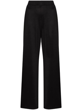 LESET Elasticated Waistband Flared Trousers - Farfetch