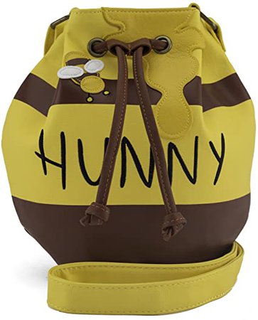 Amazon.com: Loungefly Winnie the Pooh Honey Pot Crossbody bag Standard,Yellow: Home & Kitchen