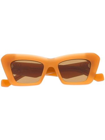 LOEWE Polished Sunglasses With Large Arches - Farfetch