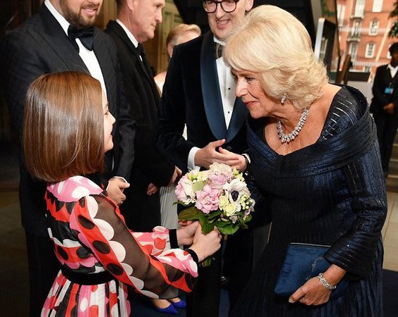 The Duchess of Cornwall attended the Olivier Awards 2019 at the Royal Albert Hall | Newmyroyals & Hollywood Fashion