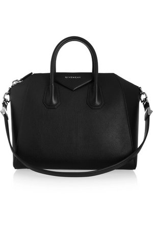 Givenchy | Sac Antigona moyen modèle en cuir noir | NET-A-PORTER.COM