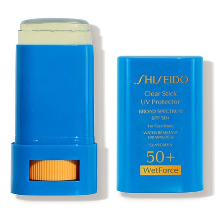 Shiseido Clear Stick UV Protector WetForce SPF 50+ Sunscreen | Dermstore