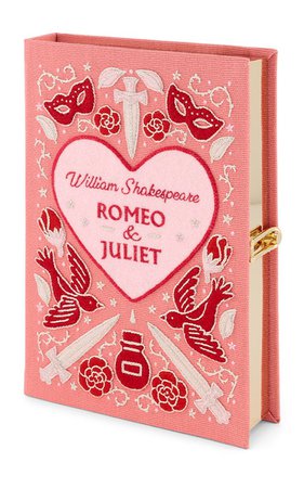 Romeo & Juliet Embroidered Book Clutch By Olympia Le-Tan | Moda Operandi
