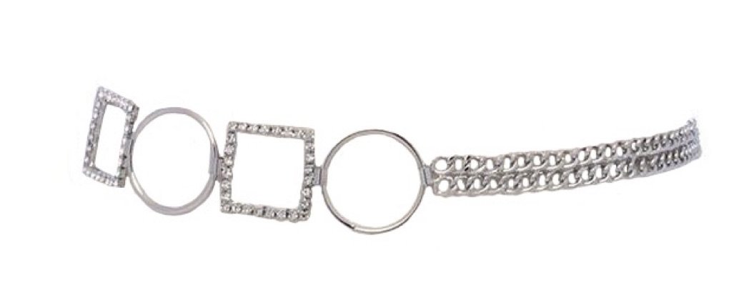silver waist chain