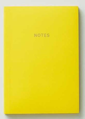 yellow notebook