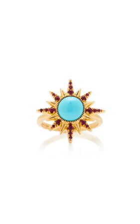 Electra Maxima Turquoise Ring by Jenny Dee | Moda Operandi