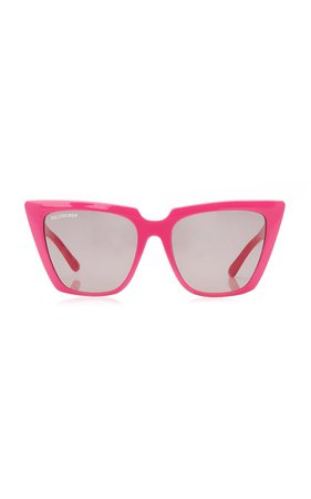 Cat-Eye Acetate Sunglasses By Balenciaga | Moda Operandi