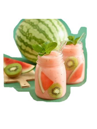 Watermelon/kiwi smoothie