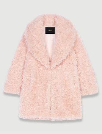 123GORDINO Faux fur coat - Coats - Maje.com