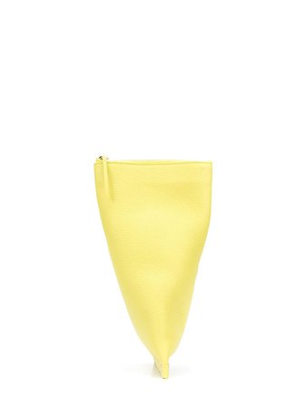 Yellow Simon Miller Slug clutch bag S8259010 - Farfetch