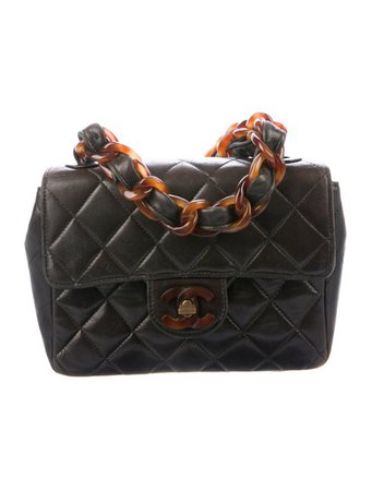 Chanel Vintage Classic Mini Square Flap Bag - Handbags - CHA344124 | The RealReal