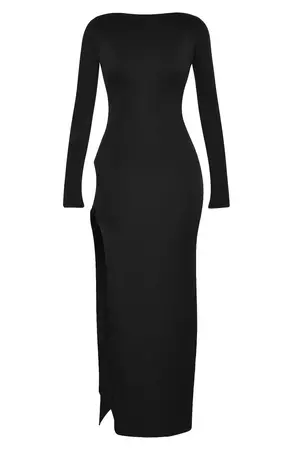 HOUSE OF CB Marella Cutout Long Sleeve Cocktail Dress | Nordstrom