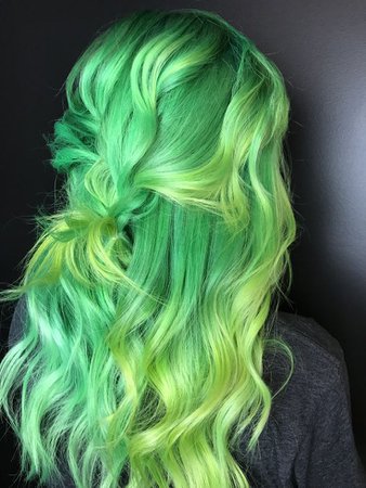 green-hair