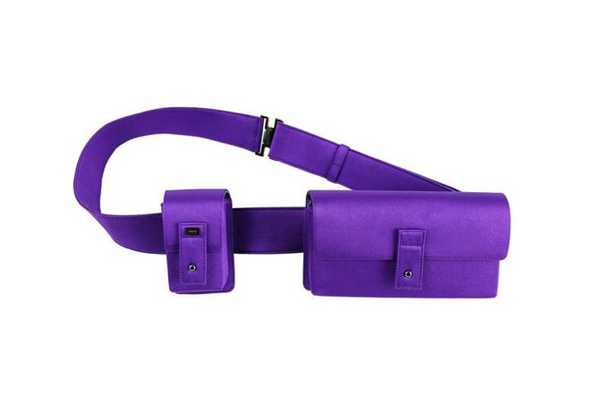 GUCCI Purple Satin Crossbody Bag | Etsy