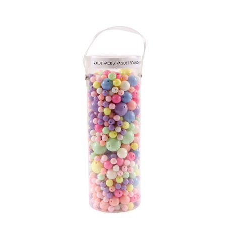 Buy the Pastel Mixed Round Beads By Bead Landing™ at Michaels
