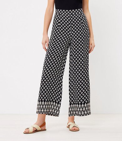 The Pull On Wide Leg Crop Pant