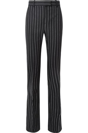 TOM FORD | Pinstriped wool flared pants | NET-A-PORTER.COM