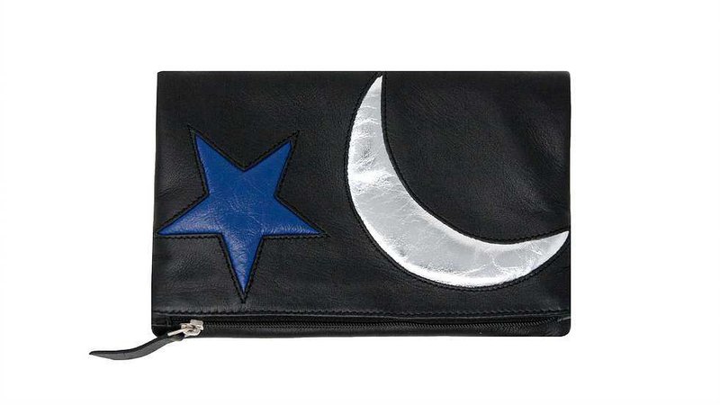 MOON AND START SMALL CLUTCH BAG