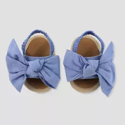 Baby Girls' Moccasin with Bow - Just One You Made by Carter's® Gray : Target