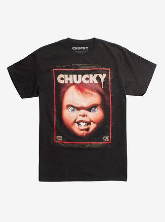 Child's Play Chucky VHS Cover T-Shirt
