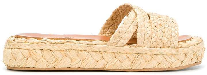Clergerie woven slides