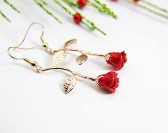 rose earring