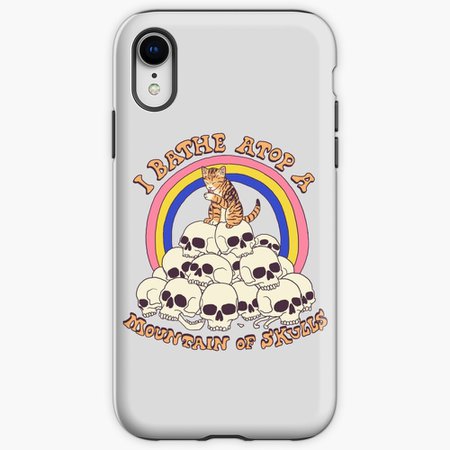 "Bathe Atop A Mountain Of Skulls" iPhone Case & Cover by wytrab8 | Redbubble