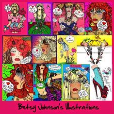 Betsey Johnson Illustrations/Art