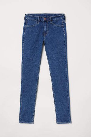 Skinny Regular Ankle Jeans - Blue