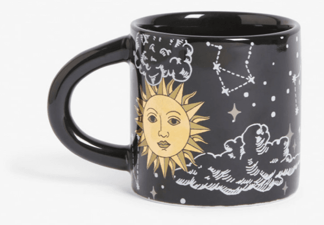 Monki space astronomy witchy mug