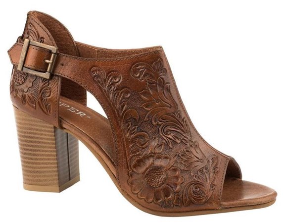 Western Leather Sandals