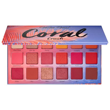 Coral Crush Eyeshadow and Pressed Pigment Palette - Violet Voss | Sephora