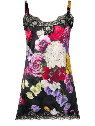 Dolce & Gabbana printed slip dress $535 - Shop SS19 Online - Fast Delivery, Price