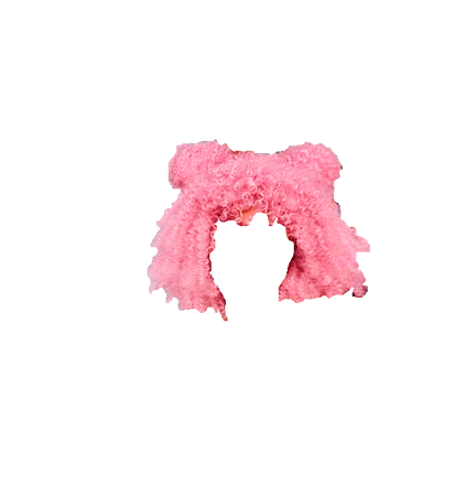Pinkie Pie Gabe/Pinker Bell Hair | Pink Afro Space Buns 2 (Dei5 edit)