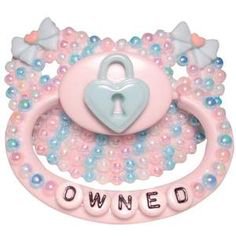 aesthetic ddlg pacifier