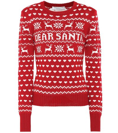 Dear Santa virgin wool sweater