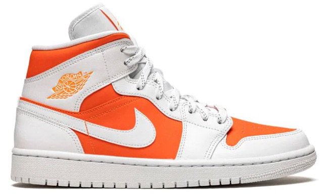 orange Jordans
