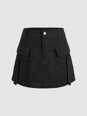 black cargo skirt – Пошук Google