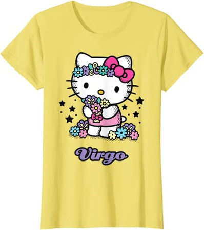 Amazon.com: Hello Kitty Zodiac Virgo Tee Shirt: Clothing