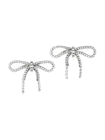 Shop Balenciaga Archive Ribbon Earrings | Saks Fifth Avenue