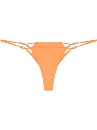 Frankies Bikinis plissé-effect Bikini Bottoms - Farfetch