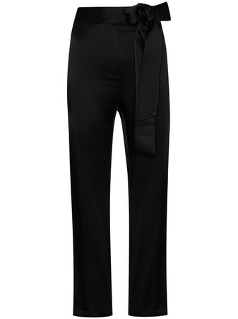 USISI Gemma tie-waist Cropped Trousers - Farfetch