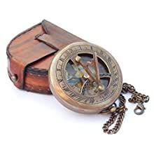Steampunk pirate compass sundial