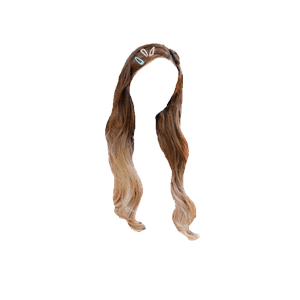 brown hair blonde ombre PNG clips