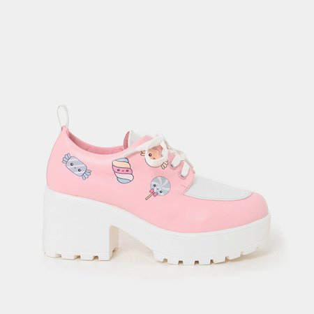 Candy Gardens Pastel Chunky Shoes