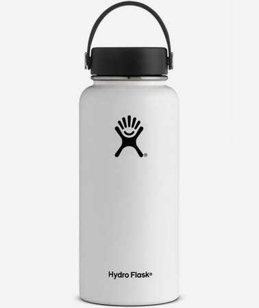 Hydro Flask 32Oz Wide Mouth Water Bottle - White - One Size