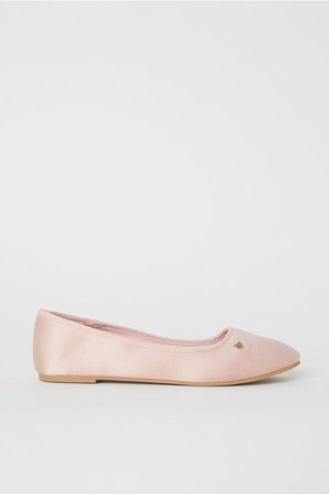 Ballet Flats - Powder pink - Ladies | H&M US