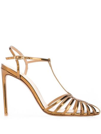 Francesco Russo Pointed Strappy Pumps - Farfetch