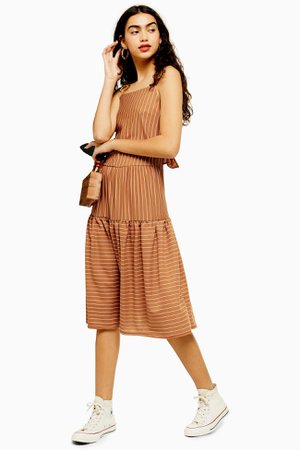 Stripe Midi Dress | Topshop