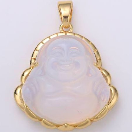 clear Buddha necklace - Google Search